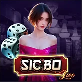 Sic Bo Live Tài Xỉu, cô gái quyến rũ, xúc xắc tung